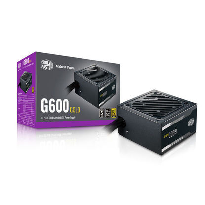 منبع تغذیه کامپیوتر کولر مستر مدل G600 Gold